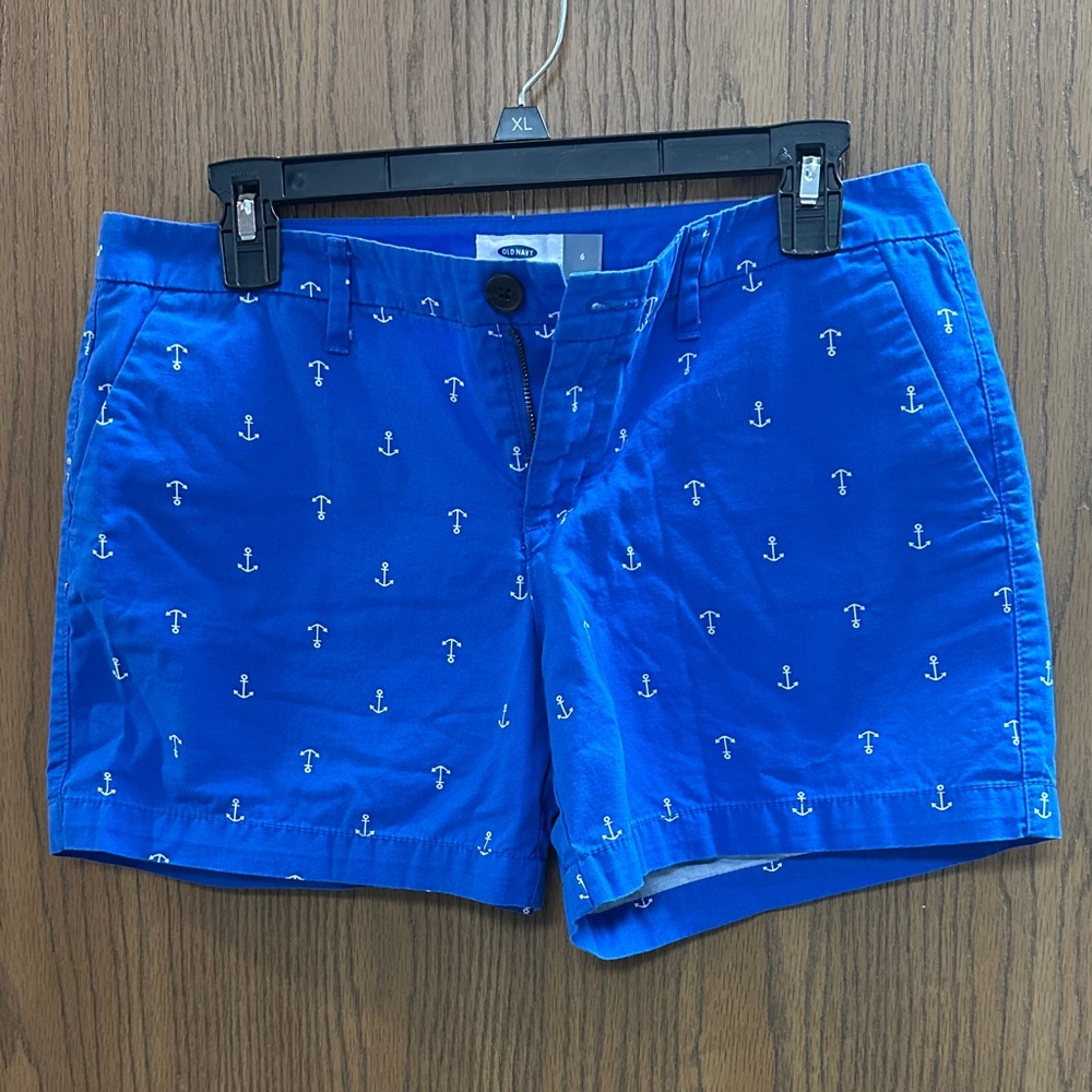 Old Navy Nautical Blue Shorts